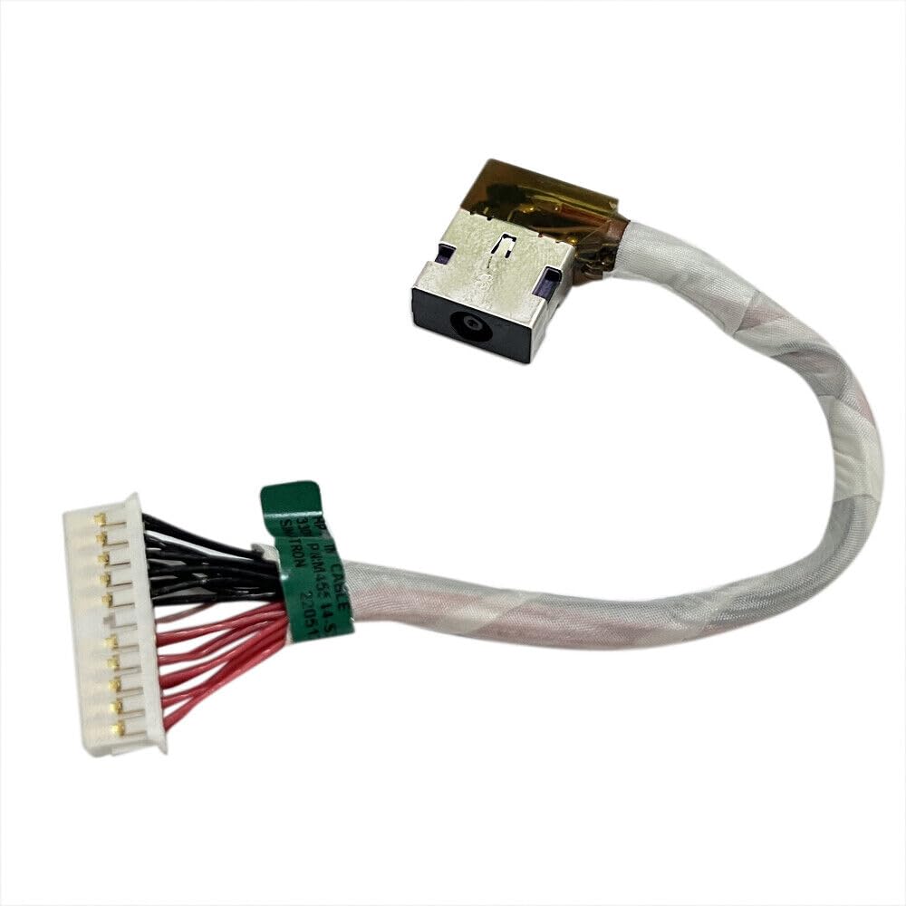 Gintai DC Power Jack Cavo per HP Omen 17-CK 17-CK1000 17T-CK 17T-CK000 | M45544-S32 M57115-001 Connettore Alimentazione Carica