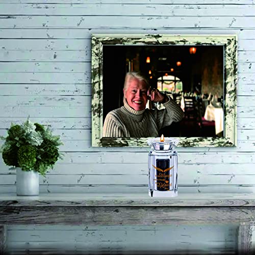 Bahujida MEMORIAL BOX - ANGEL Personalized Small Urn Angel Wings Mini Urns Crystal Ashes Cremation Keepsake thumb #6