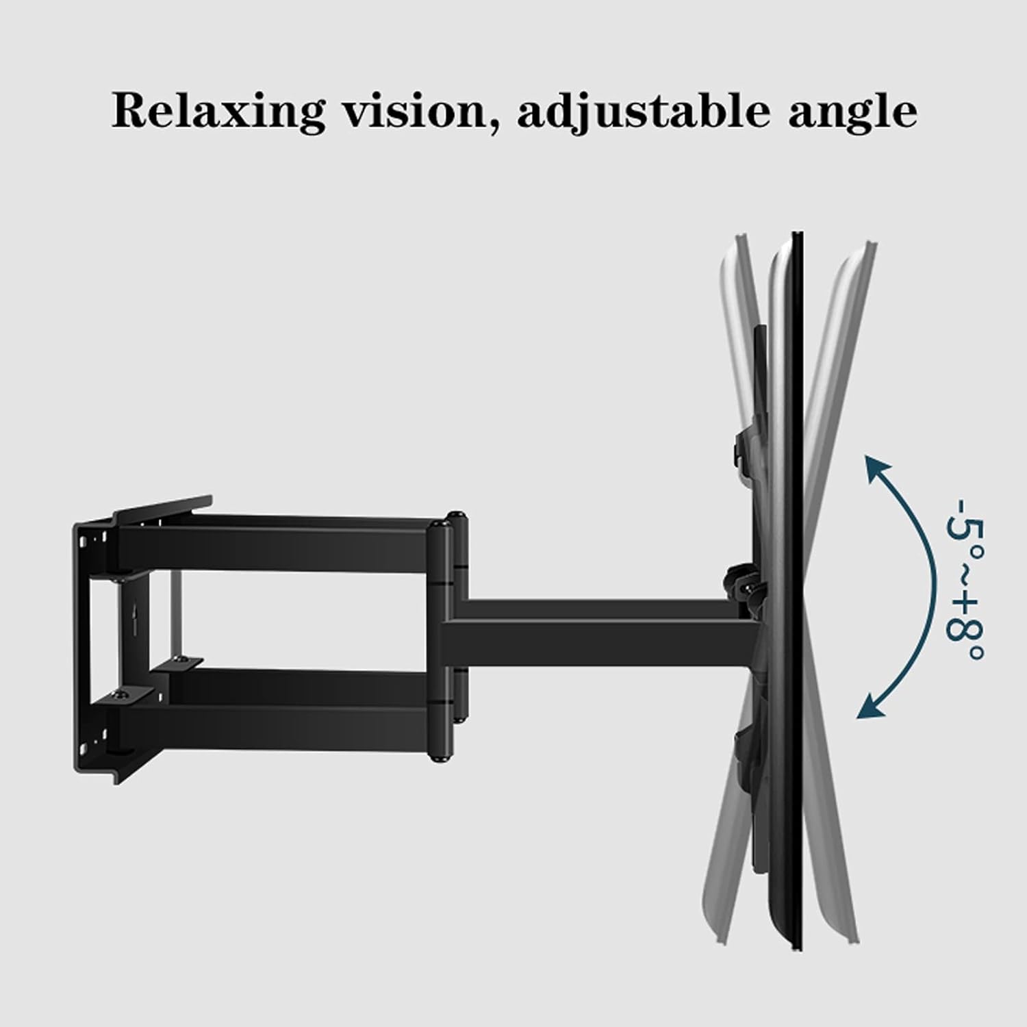 TV Mounts Universal TV Stand Universal TV Bracket Six-arm Rotating Tilting TV Mount Heavy-Duty Wall Mounted TV Bracket for Most 70-12 Inch Flat Sn TVs TV Stand TV Wall Mount