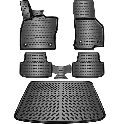 Tapis en caoutchouc 3D Renault Symbioz et bac de coffre Elmasline 2024-2026