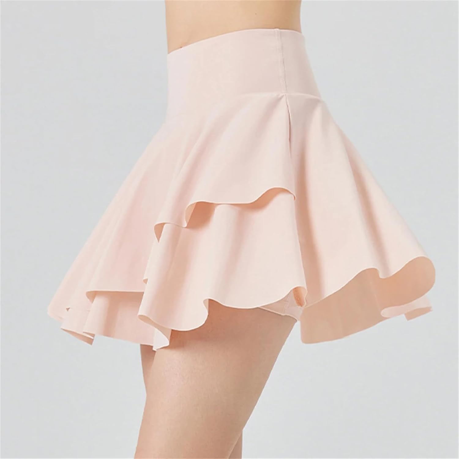Women's Tennis Skirts with Shorts Fitness Pleated Skirt Sports Short Golf Mini Skirt Women's Gym Sportswear