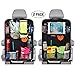 Produktbild PowerTiger Auto Rücksitz Organisator 2pcs mit 12.7 Zoll Touch Screen Tablette Halter Multi Speicher Taschen, Rückenlehnenschutz für Kinder und Kleinkinder
