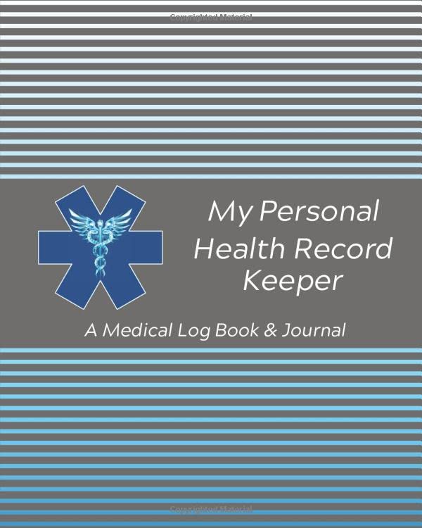 Buy My Personal Record Keeper / A Medical Log Book & Journal Track Family Medical History