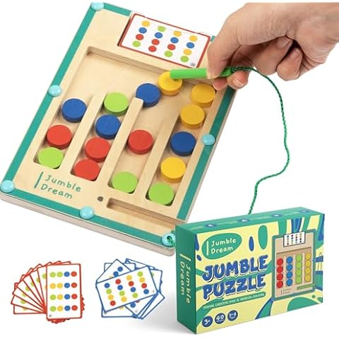Jumble Magnetic Maze Puzzle for Kids Cover