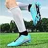 GODLARK Mens Soccer Cleats Womens Indoor Soccer Shoes Wide Baseball Turf Shoes Adult Youth Rugby Shoes Big Boys Small Spikes AG TF Football Boots (777 Yue AG_46)