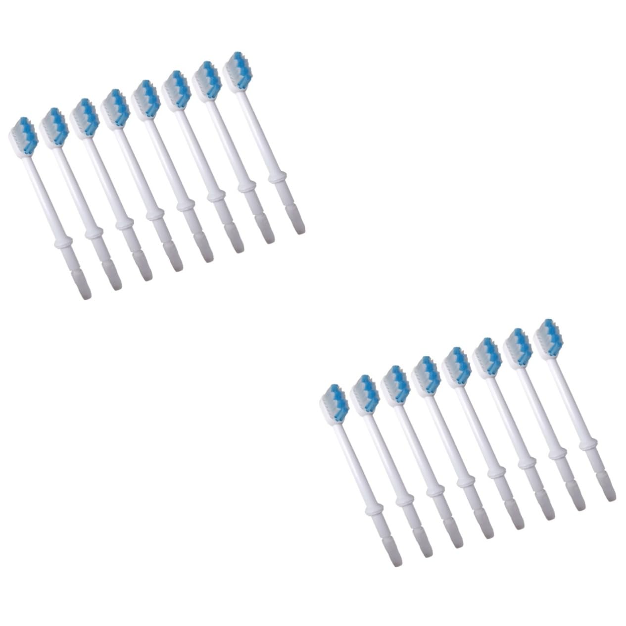 Veemoon 2 Series Cabezal De Recambio Para Irrigador Oral Accesorios Compatibles Para Limpieza Profunda Dientes Y Encías Material Duradero Reemplazo Meses 8 Piezas*2