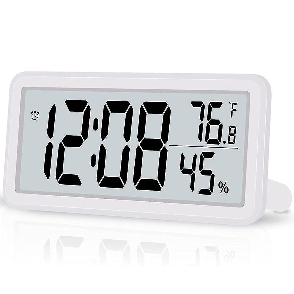 JOYHAPPST Digital Alarm Clock,desk Clock,battery Operated Lcd Electronic Clock Decorations For Bedroom Kitche
