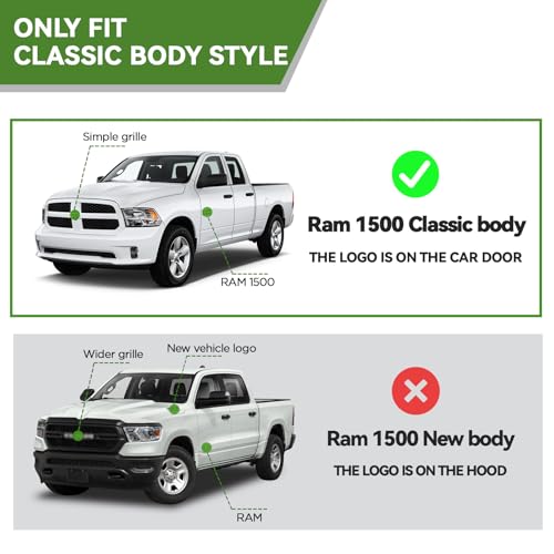 Estribos Drop Down 6.5 Inch para Dodge Ram 1500 Crew Cab miniatura 3