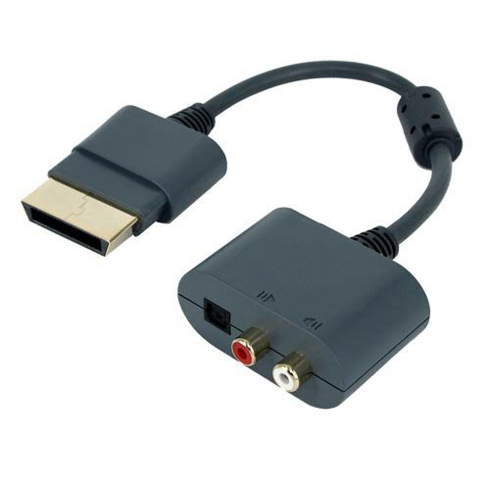 eForCity RCA Audio Cable Adapter Compatible With XBOX 360 + Slim
