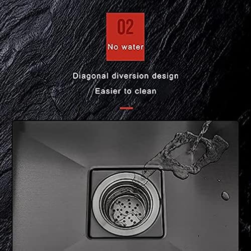 Évier de cuisine simple anti-encombrement cuve cachée gain de place - 4