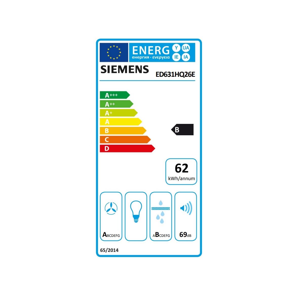 SIEMENS CombiZone - Placa de inducción de aspiración ED631HQ26E IQ500, 60 cm, CombiZone Slider