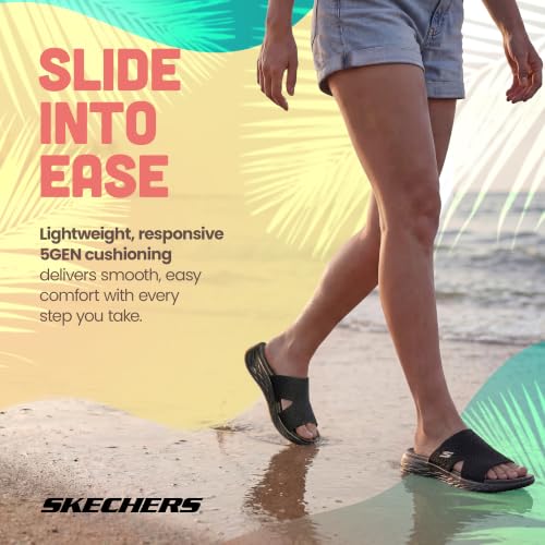 Image of Skechers Women's On-The-Go 600 Adore | Casual, Stretch Fit, Air-Cooled Goga Mat, 5GEN Cushioning, Machine Washable