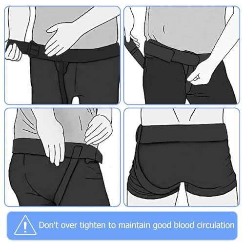 Faja abdominal postquirúrgica para hernia, ajustable, talla grande miniatura 6