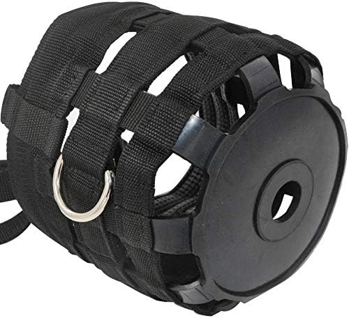 Miniatura 7 de UDRENM Bozal de pastoreo de caballos con cabestro para respirar fácilmente y cómodo (grande)