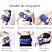 Dr.FITNESS Cinturon Electroestimulador Abdominal con 5 Motores Eléctricos Perder Grasa Cintura Masaje...