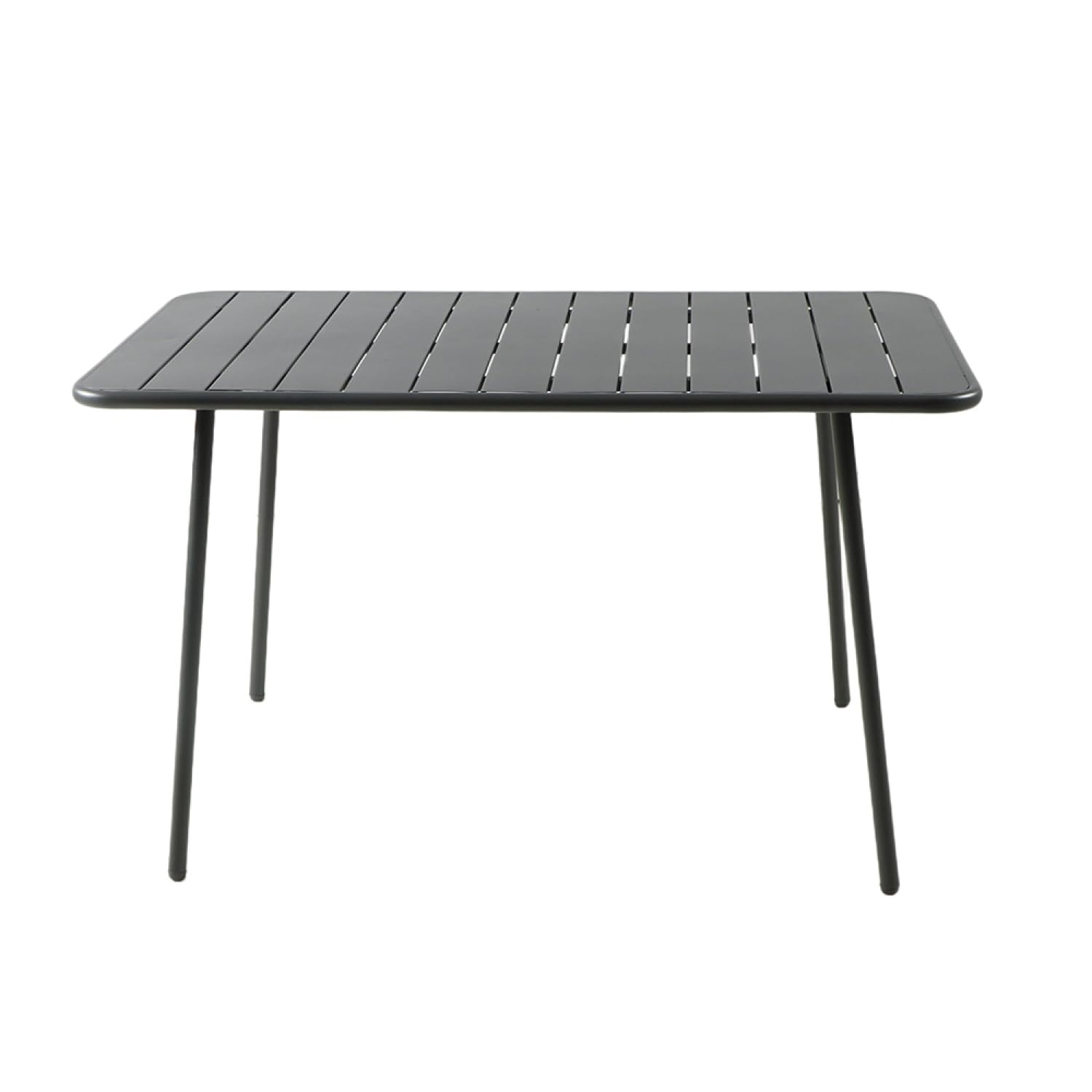 CONCEPT USINE Table de Jardin BERGAME 6 Places Gris 120 cm