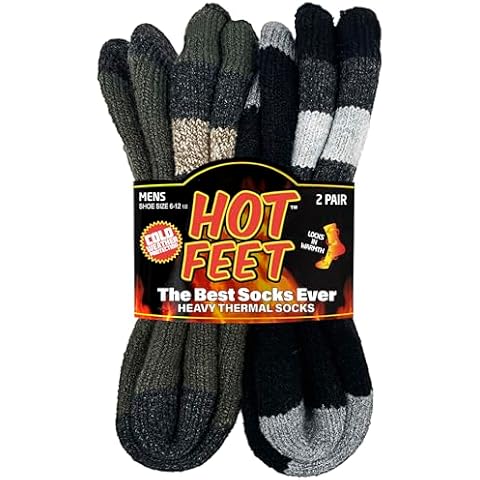 HOT FEET Thermal Socks for Men Cover