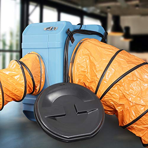 Image of ALORAIR 16 inch PVC Flexible Duct Hose for CleanShield HEPA 550 Air Scrubber and PureAiro HEPA Pro 770 /870 /970, Easy Storage (16 Inch x 16.4 Feet, Inlet)