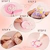 Tanlade 14 Pcs Polymer Clay Molds & Cutters - 6 Sizes Hoop Guides with 30 Pcs Studs Earrings for Jewelry Making #4
