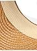 Handmade Straw Sun Visor for Women, The Island Visor, Summer Straw Hat Natural