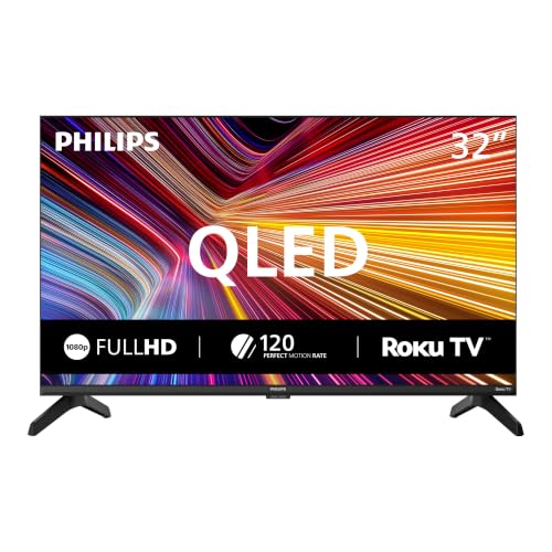 Image of PHILIPS 32-Inch QLED Full HD Roku TV, 7900 Series, Model 32PFL7975 /F7