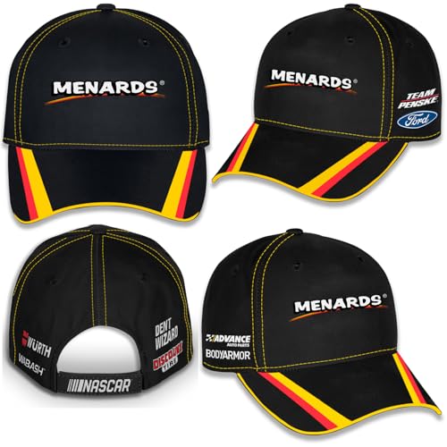 Gorra ajustable negra sublimada Checkered Flag Sports miniatura 2