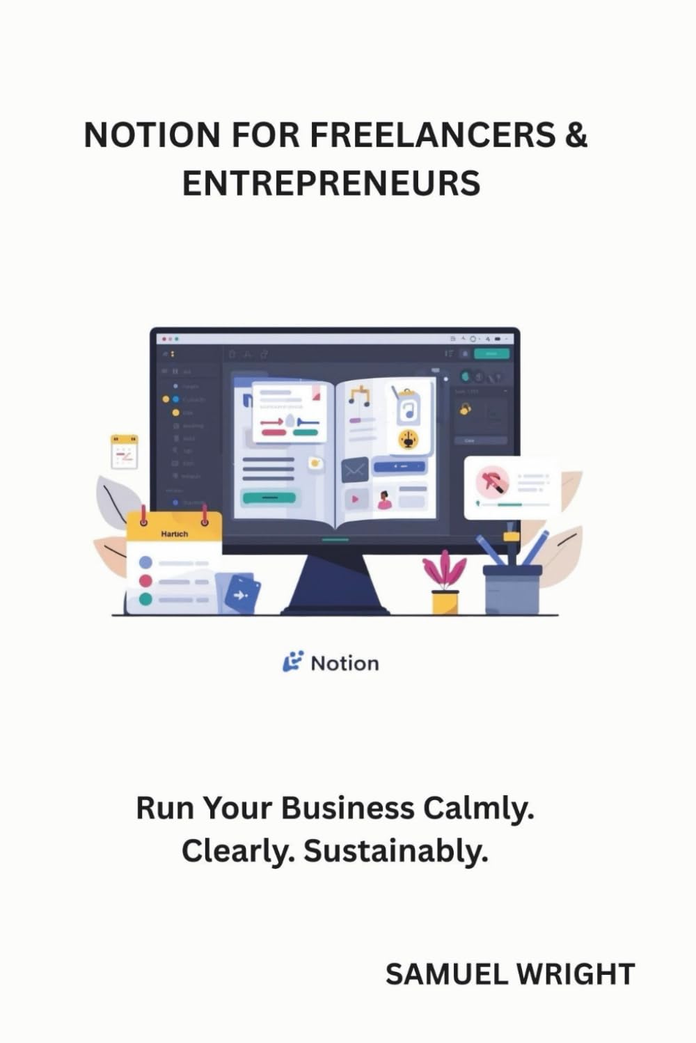 NOTION FOR FREELANCERS & ENTREPRENEURS: Run Your Business Calmly. Clearly. Sustainably.