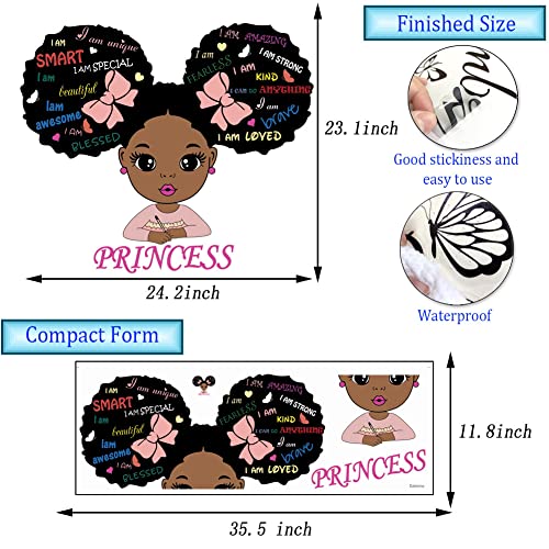 Vinilo decorativo con frase inspiradora Black Girl Magic miniatura 6