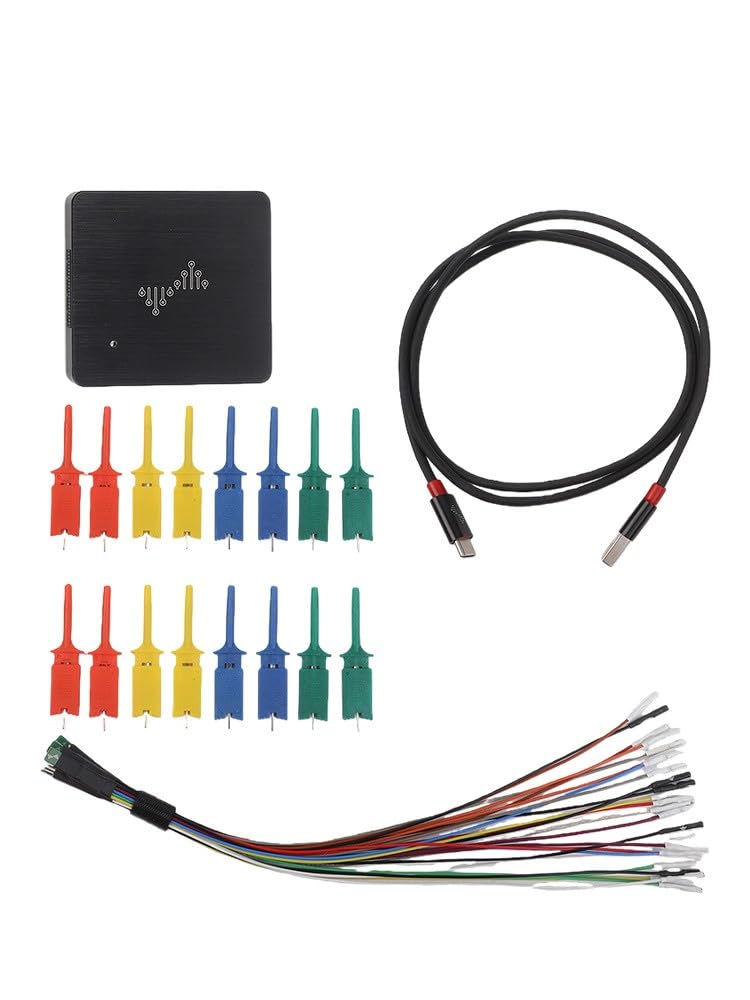 16-Channel USB Logic Analyzer DSLogic U2Basic with 100 MHz Sampling Rate and ESD for Protection for Technical Diagnostic Purposes