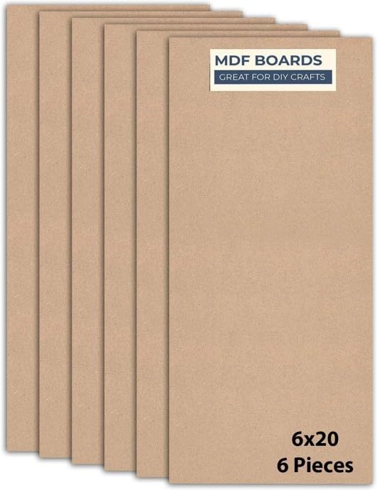 KASHISH Enterprises Exquisite Wood Veneer for Elegant Interior Enhancements, 6" X 20" MDF Board Sheet for Art & Craft Pack of 6-picture-43