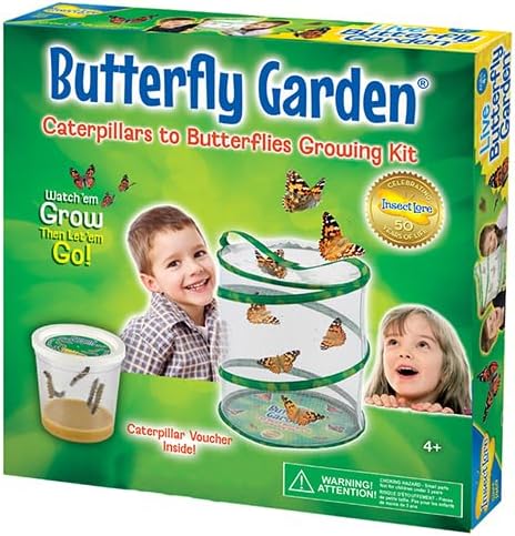 Insect Lore Butterfly Garden with Redemption Caterpillar Voucher