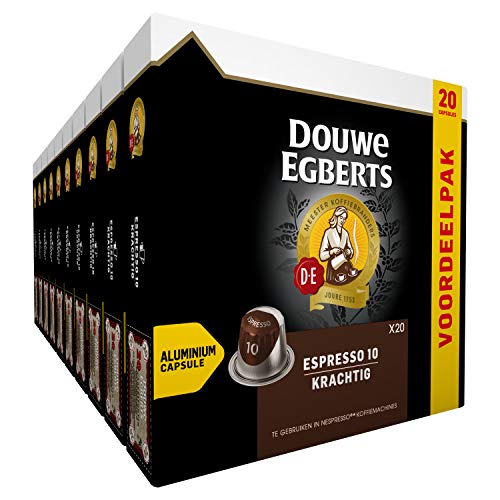 Douwe Egberts Koffiecups Lungo Intens (100 Capsules, Geschikt voor Nespresso* Koffiemachines, Intensiteit 08/12, Donker… - Afbeelding 4