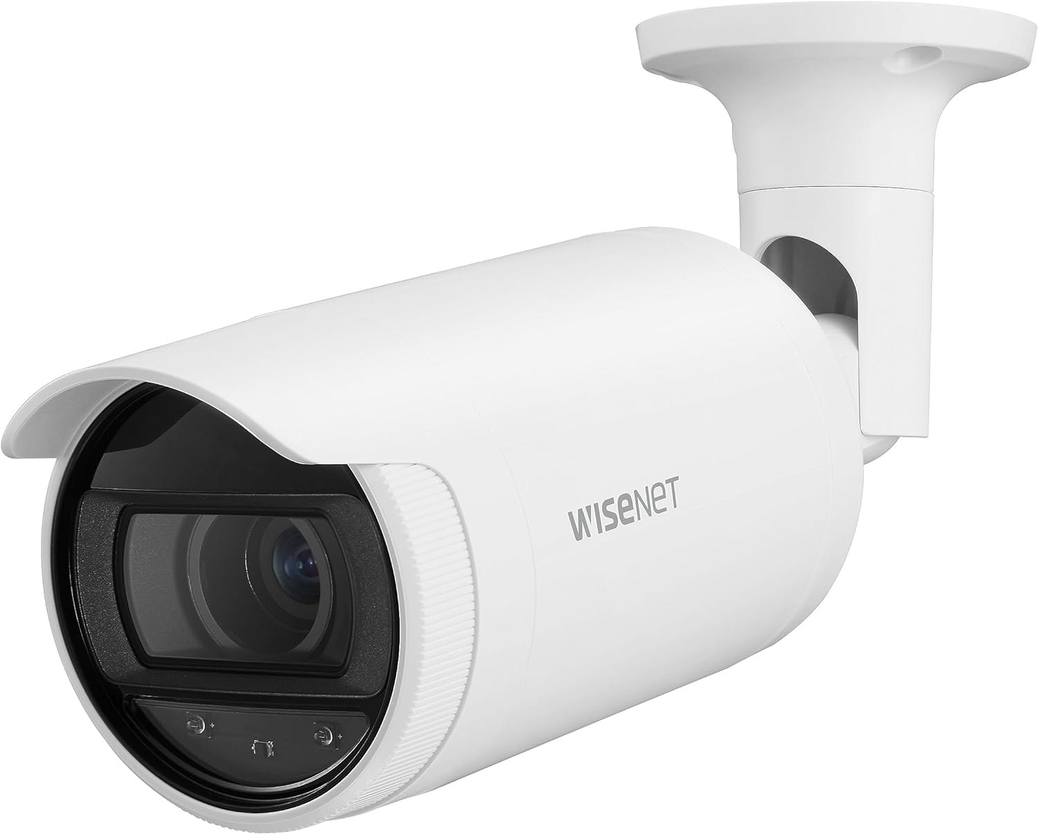 Hanwha White An-Ol6082r Security Camera Bullet Ip Security Camera Indoor &Am