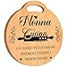 Regalo Nonna, Regalo Festa dei Nonni, Regalo Nonna Compleanno, Nonna Idee Regalo, Regali da Cucina per la Nonna, Festa dei Nonni Idee Regalo, Tagliere in Bambù. immagine