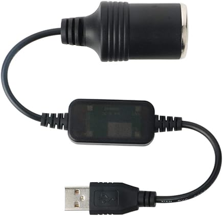 TOOHUI USB 5V Macho a 12 V Enchufe Del Encendedor de Cigarrillos Del Coche Hembra Convertidor, Convertidor de Alimentaci?n con Puerto USB para el Encendedor de Cigarrillos del coche E-Dog TOOHUI USB 5V Macho a 12 V Enchufe Del Encendedor de Cigarrillos Del Coche Hembra Convertidor, Convertidor de Alimentaci?n con Puerto USB para el Encendedor de Cigarrillos del coche E-Dog