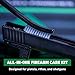 All-in-One Firearm Cleaning & Maintenance Kit – 2 CLP Bottles, Pre-Saturated Wipes, Nylon Brush & Microfiber Cloth – Safe on All Finishes – USA Made, Veteran & Law Enforcement Owned