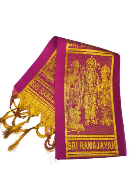 Sri Rama Jayam | Shri Ram ji Shawl/Scarf/Stole (Set of 5) | Shri Bhargavas Traders