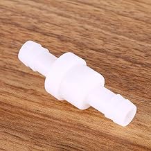 10mm 3/8 Inline Check Valve Fuel Gas Liquid Air One Way HHO Water Easy Installation 10mm Plastic Valve