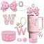 pink W