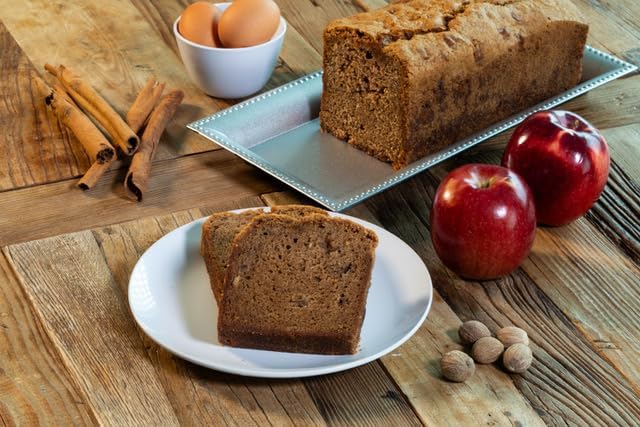 Image of Nadel - NATURALLY DELICIOUS APPLE SPICE CAKE SLICES (12 Pack) Sweet Breads & Cakes, Back to School lunch snack, breakfast bar