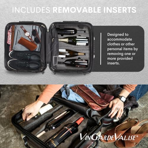 VinGardeValise Petite 8-Bottle Suitcase