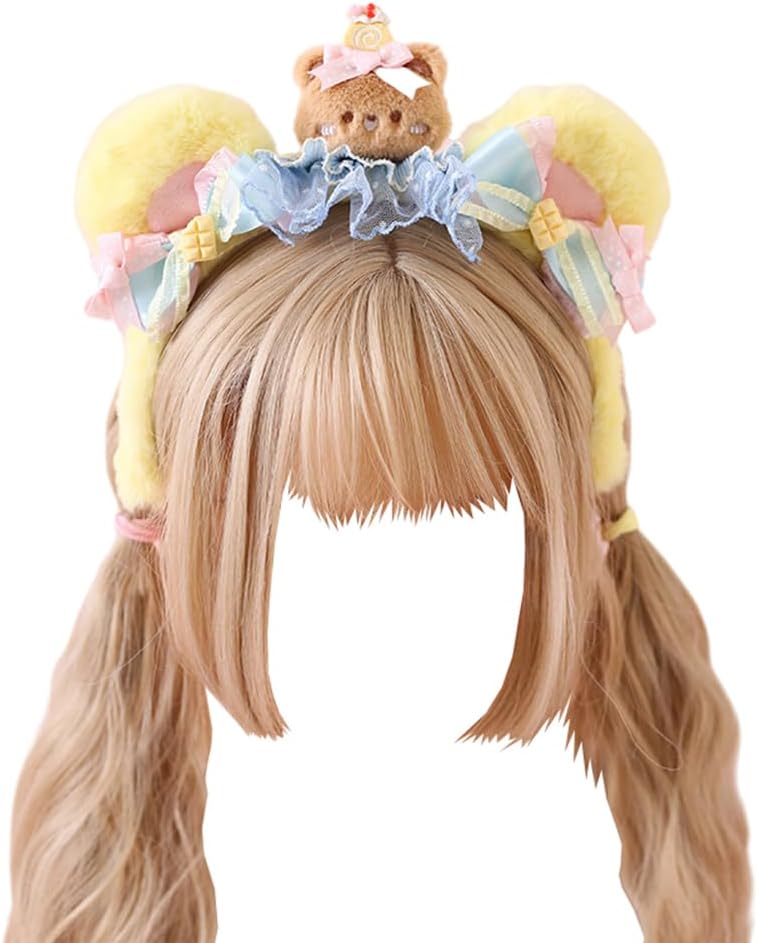 オーダー♡おばけくま】ヘアクリップ ヘアピン ヘアゴム ベビー キッズ