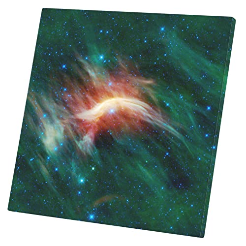 Tableau nébuleuse galaxie espace résolvant le manque d'éclat mural