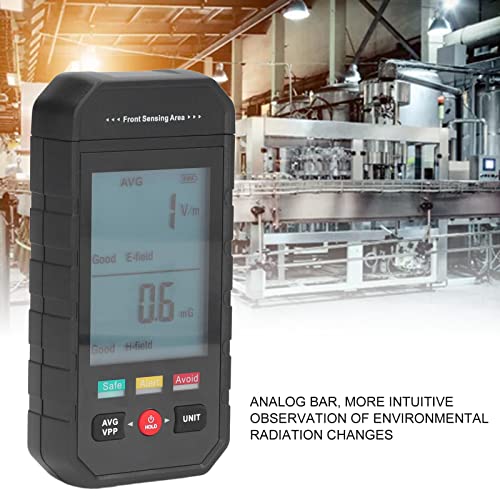 Detector Digital EMF con Pantalla LCD y Alarma miniatura 7