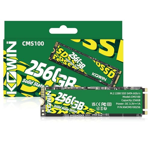 Amazon | KOWIN SSD 256GB M.2 2280 SATA III 6Gb/s 内蔵ソリッド
