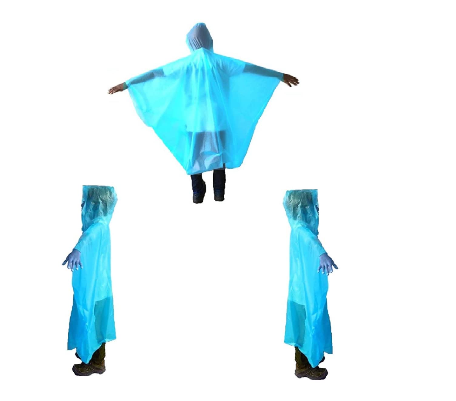 Start and Drive Ltd, Disposable Rain Coats Ponchos Kids Raincoat Waterproof Lightweight kid Poncho for Children Boys & Girls