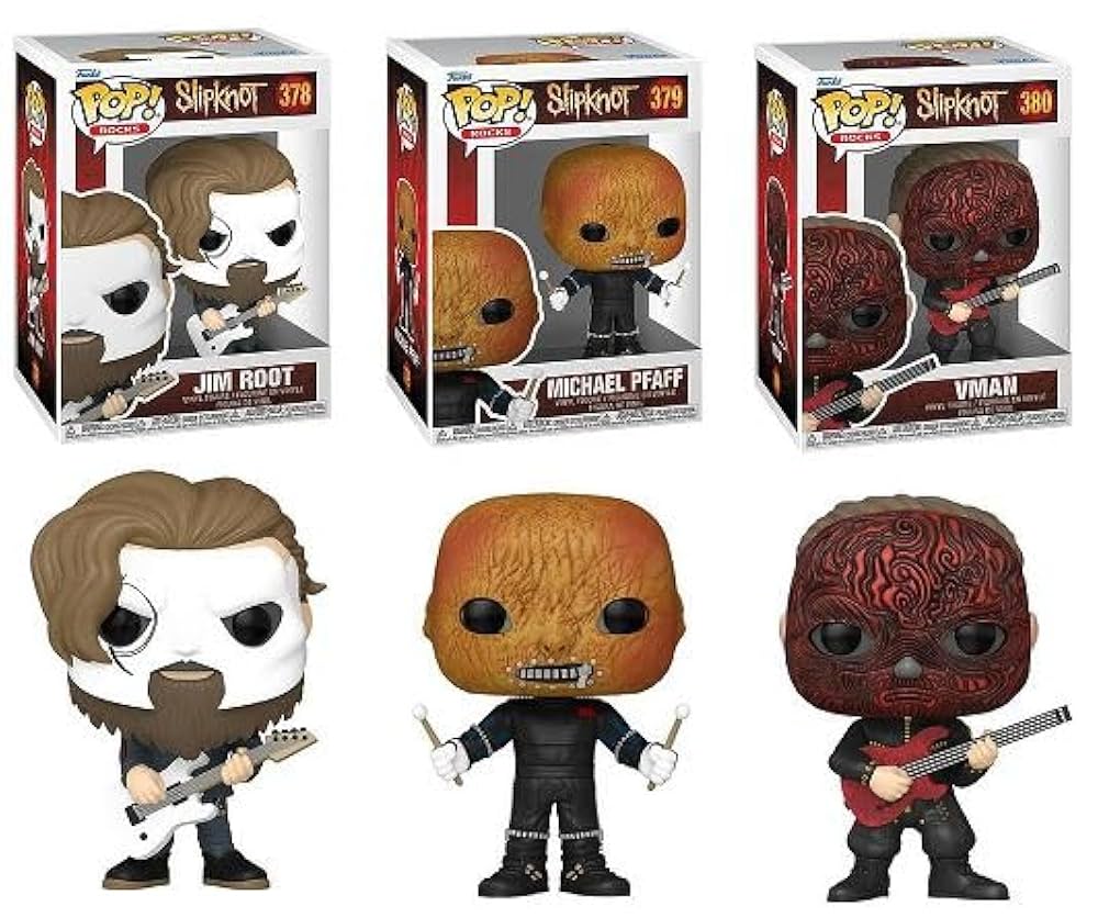 Funkopop ３つセット Amazon.co.jp: Funko スリップノットシリーズ3 POP!コンプリート