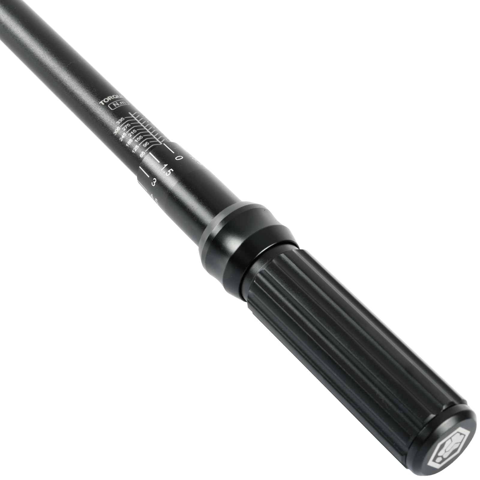 TECPO Juego de llaves dinamométricas de 1/2 pulgadas, 50 – 350 Nm, 72 dientes mecánicos, calibrado, alta precisión de ± 3%, en maletín del sistema, llave de bits de extensión para neumáticos, montaje