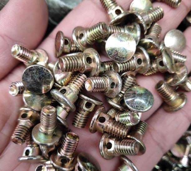 Electric Car Wire Locking Screw Brake Wire Tightening Screw Brake Bean - (Size: M6, Length: 12mm)