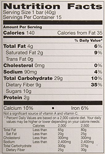 Fiber One Barra de Cereal Sabor Avena y Chocolate miniatura 4